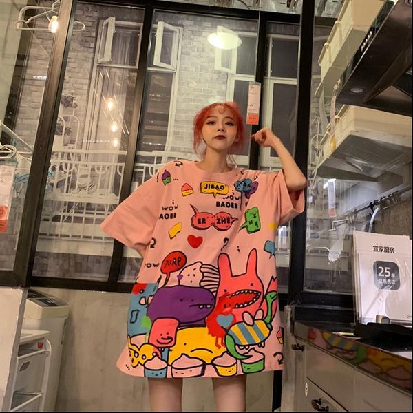 fashion print t shirt little monster spoof clothes short sleeve harajuku new casual tee shirt womens clothing kawaii vegan, White
fashion print t shirt little monster spoof clothes short sleeve harajuku new casual tee shirt womens clothing kawaii vegan, White