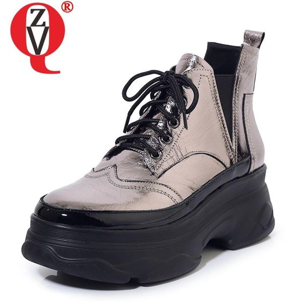 zvq woman shoes 2020 winter new concise casual handmade genuine leather ankle boots outside high heels platform cross-tied shoes, Black
zvq woman shoes 2020 winter new concise casual handmade genuine leather ankle boots outside high heels platform cross-tied shoes, Black