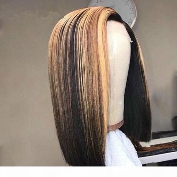 ombre highlight lace front human hair wigs short bob ear to ear brazilian remy hair 360 full 130% lace frontal wigs for black, Black;brown
ombre highlight lace front human hair wigs short bob ear to ear brazilian remy hair 360 full 130% lace frontal wigs for black, Black;brown