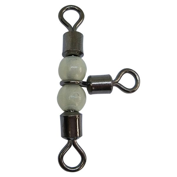 1000 pieces/lot 3 way fishing swivels luminous terminal tackle cross line rolling swivel with glow beads stainless saltwater fishing hook co
1000 pieces/lot 3 way fishing swivels luminous terminal tackle cross line rolling swivel with glow beads stainless saltwater fishing hook co