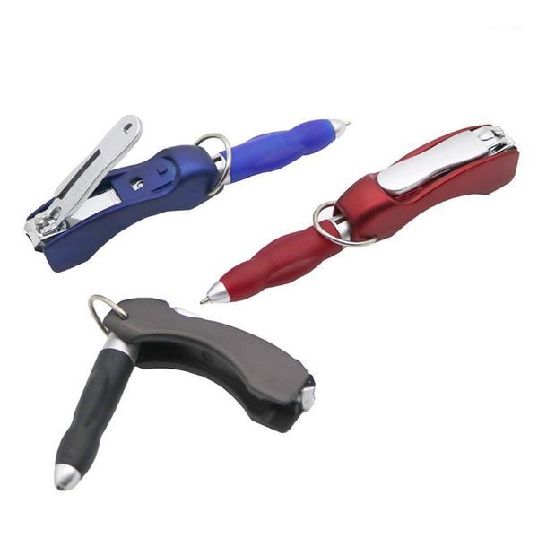 1 pc creative multifunction folded nail clippers ballpoint pen blue refill 0.7mm stationery pen office and school stationery1, Blue;orange
1 pc creative multifunction folded nail clippers ballpoint pen blue refill 0.7mm stationery pen office and school stationery1, Blue;orange