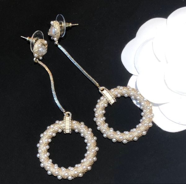 new style tassel earrings circle long pearl stud earrings for woman fashion earrings jewelry supply, Silver
new style tassel earrings circle long pearl stud earrings for woman fashion earrings jewelry supply, Silver