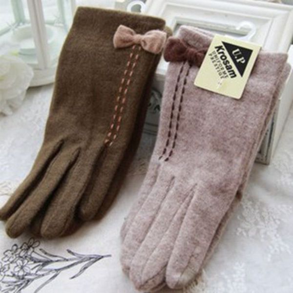 iphone winter gloves autumn touch and screen elegant bow cashmere wool women' driving gloves, Blue;gray
iphone winter gloves autumn touch and screen elegant bow cashmere wool women' driving gloves, Blue;gray