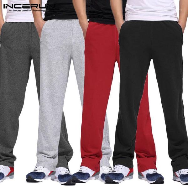 incerun men sweatpants solid joggers casual trousers zipper bodybuilding elastic waist workout streetwear men track pants 20201, Black
incerun men sweatpants solid joggers casual trousers zipper bodybuilding elastic waist workout streetwear men track pants 20201, Black