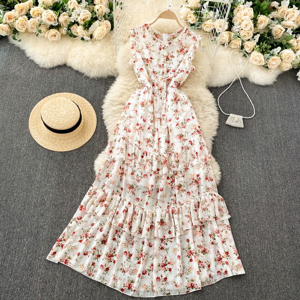 2021 new female singiny layers in fashion neck without floral sleeves long dress summer impression the line dressed xysg, Black;gray
2021 new female singiny layers in fashion neck without floral sleeves long dress summer impression the line dressed xysg, Black;gray