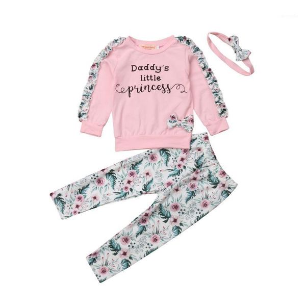 baby spring autumn clothes infant baby girls 3pcs princess outfits ruffles sleeve letter floral pullover +pants+headband1, White
baby spring autumn clothes infant baby girls 3pcs princess outfits ruffles sleeve letter floral pullover +pants+headband1, White