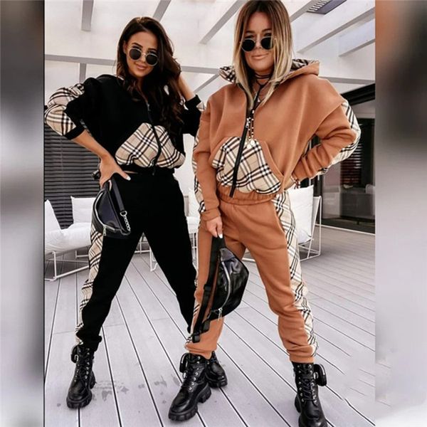 women designer tracksuit two pieces set outfits pullover leggings sportswear long sleeve shirt sportsuit sweatshirts bodycon pants klw5823, Gray
women designer tracksuit two pieces set outfits pullover leggings sportswear long sleeve shirt sportsuit sweatshirts bodycon pants klw5823, Gray