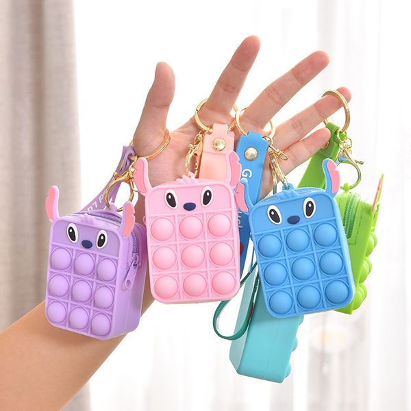 fidget toy sensory bubble bubble wallet ribbon push cartoon backpack children's anti anxiety and decompression toys 
fidget toy sensory bubble bubble wallet ribbon push cartoon backpack children's anti anxiety and decompression toys