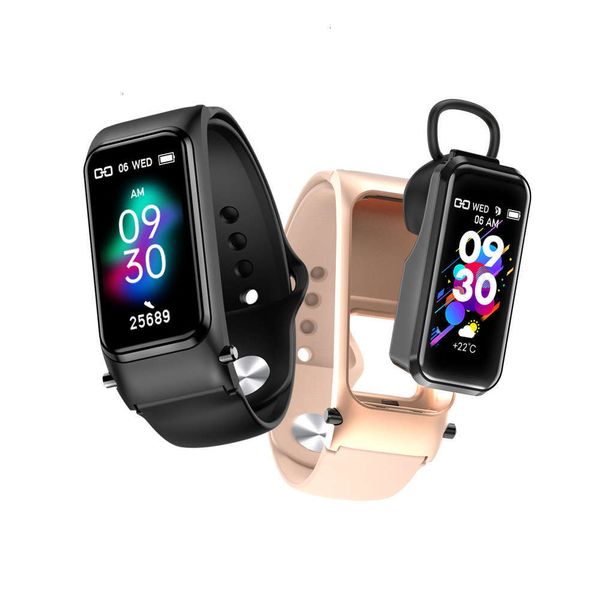 new smart watch headset two in one exercise heart rate blood prsure waterproof pair of earri
new smart watch headset two in one exercise heart rate blood prsure waterproof pair of earri