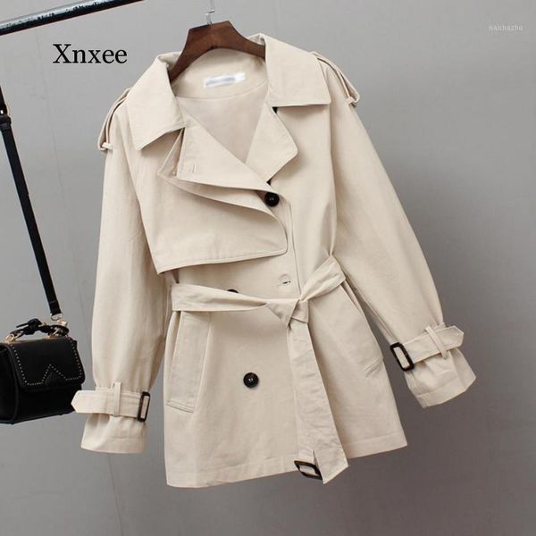 women short trench spring windbreaker coats casual loose safari clothes fashion stand collar drawstring female trench coat1, Tan;black
women short trench spring windbreaker coats casual loose safari clothes fashion stand collar drawstring female trench coat1, Tan;black