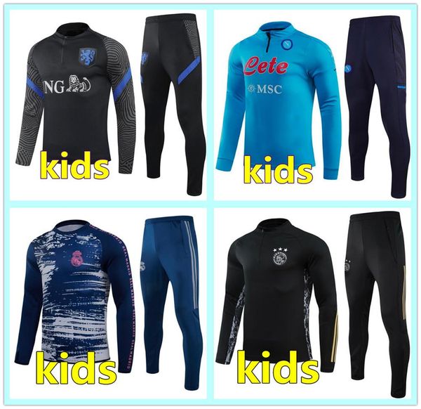 20 21 napoli kids soccer tracksuit football training 2020 2021 real madrid kids football tracksuit survetement chandal jogging, Black
20 21 napoli kids soccer tracksuit football training 2020 2021 real madrid kids football tracksuit survetement chandal jogging, Black
