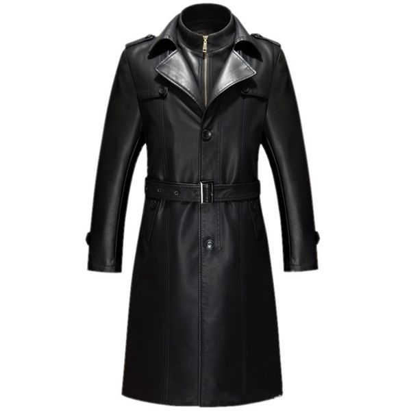 real leather sheepskin mens leather jacket coats windbreaker plus size 5xl european russia male genuine leather trench coat a589 201114, Black
real leather sheepskin mens leather jacket coats windbreaker plus size 5xl european russia male genuine leather trench coat a589 201114, Black