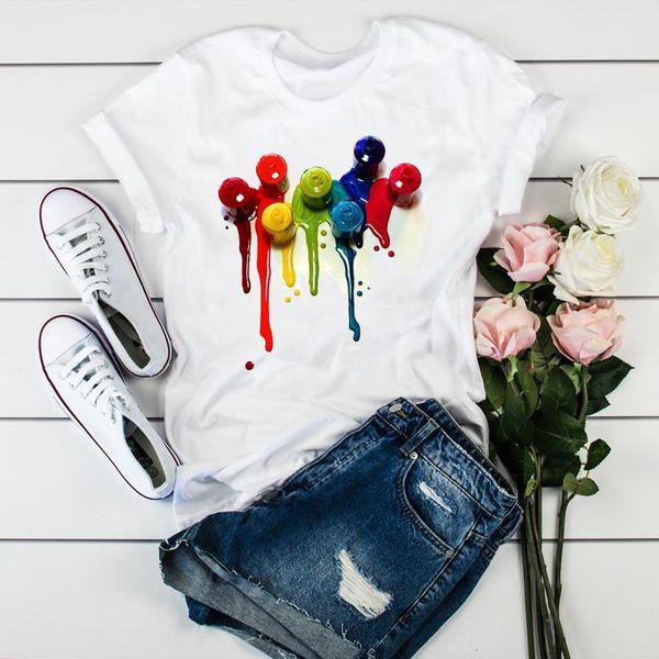 women 2020 3d print watercolor drape beauty tshirts t clothes shirt graphic female tee womens ladies t-shirt clothing, White
women 2020 3d print watercolor drape beauty tshirts t clothes shirt graphic female tee womens ladies t-shirt clothing, White