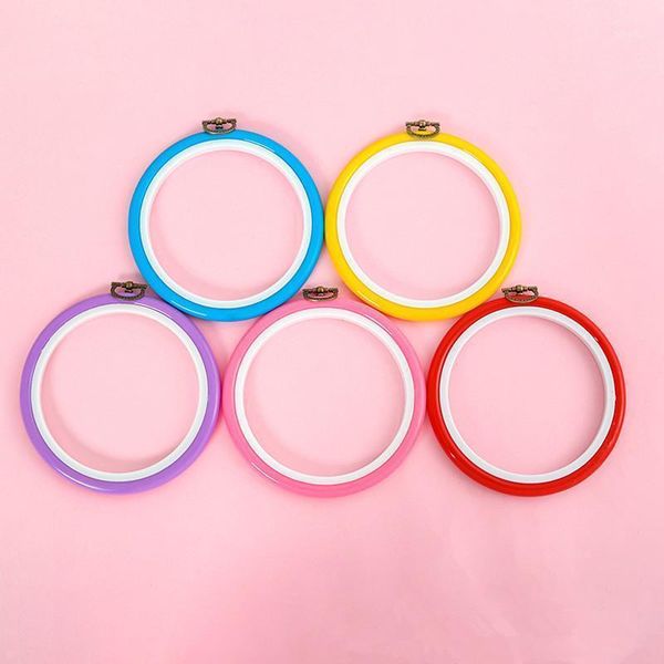 14cm 5.5 inch diy embroidery hoop tool art craft cross stitch circle round plastic frame colorful sewing manual accessories1, Black
14cm 5.5 inch diy embroidery hoop tool art craft cross stitch circle round plastic frame colorful sewing manual accessories1, Black