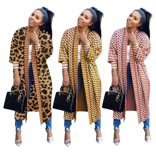 lisitng leopard diamond printed women long trench coats long sleeves v neck cardigan mid calf lady long coat outwear 201031, Tan;black
lisitng leopard diamond printed women long trench coats long sleeves v neck cardigan mid calf lady long coat outwear 201031, Tan;black