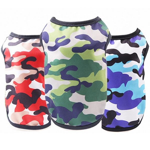dog apparel mesh summer clothes for small dogs camouflage pets clothing chihuahua vest t-shirt fashion pet cat puppy
dog apparel mesh summer clothes for small dogs camouflage pets clothing chihuahua vest t-shirt fashion pet cat puppy