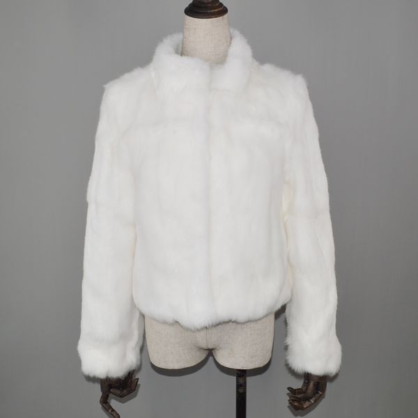 2020 new women's genuine 100% rabbit skin real winter fur collar mandarin coat, Black
2020 new women's genuine 100% rabbit skin real winter fur collar mandarin coat, Black