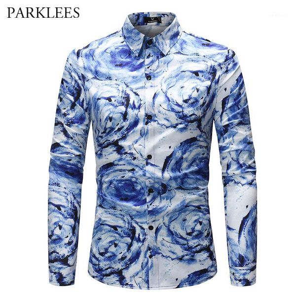men's casual shirts vortex print shirt men 2021 latest paisley floral printed mens blue social dress slim fit party prom chemise homme1, White;black
men's casual shirts vortex print shirt men 2021 latest paisley floral printed mens blue social dress slim fit party prom chemise homme1, White;black