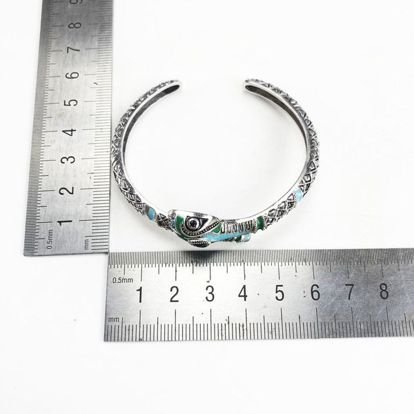 bracelets bangles blue snake 925 sterling silver fashion bohemia glam new jewelry for women europe style soul fine gift 201209, Black
bracelets bangles blue snake 925 sterling silver fashion bohemia glam new jewelry for women europe style soul fine gift 201209, Black