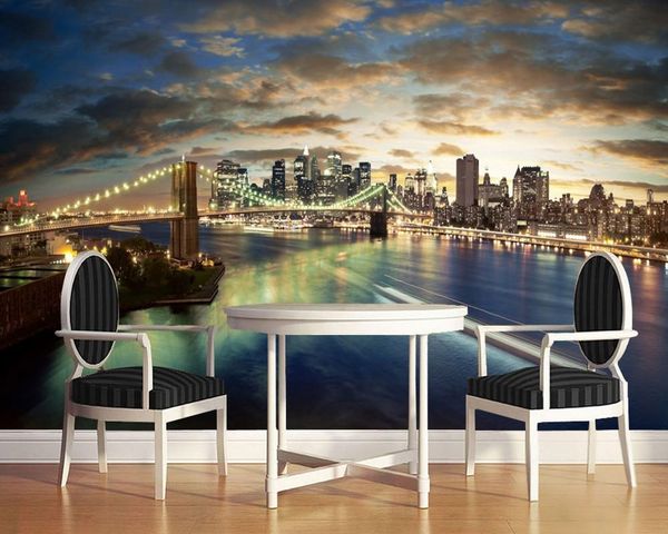 wallpapers york city brooklyn bridge night view tv back living room restaurant decoration wallpaper el custom 3d mural
wallpapers york city brooklyn bridge night view tv back living room restaurant decoration wallpaper el custom 3d mural