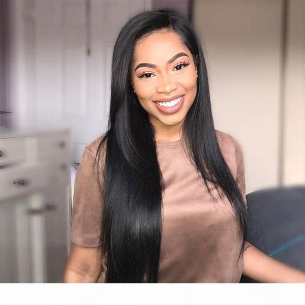 meetu brazilian virgin hair straight 4 bundles 100% human hair extensions straight brazilian virgin human hair bundles, Black