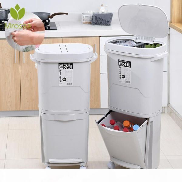 38 45l wet dry separation garbage can pedal storage large double layers trash can kitchen waste household waste bin 2layers 201022
38 45l wet dry separation garbage can pedal storage large double layers trash can kitchen waste household waste bin 2layers 201022