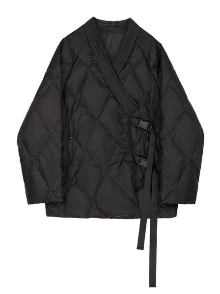 jacket for women fashion coat lightweight cotton-wear 2020 winter new loose-fitting diamond-shaped jacket, Black
jacket for women fashion coat lightweight cotton-wear 2020 winter new loose-fitting diamond-shaped jacket, Black