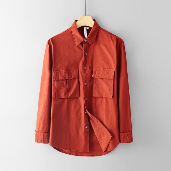 new design long-sleeved cotton jacket men brand red jacket mens fashion solid jackets for men pocket jackets male jaqueta jas, Black;brown
new design long-sleeved cotton jacket men brand red jacket mens fashion solid jackets for men pocket jackets male jaqueta jas, Black;brown