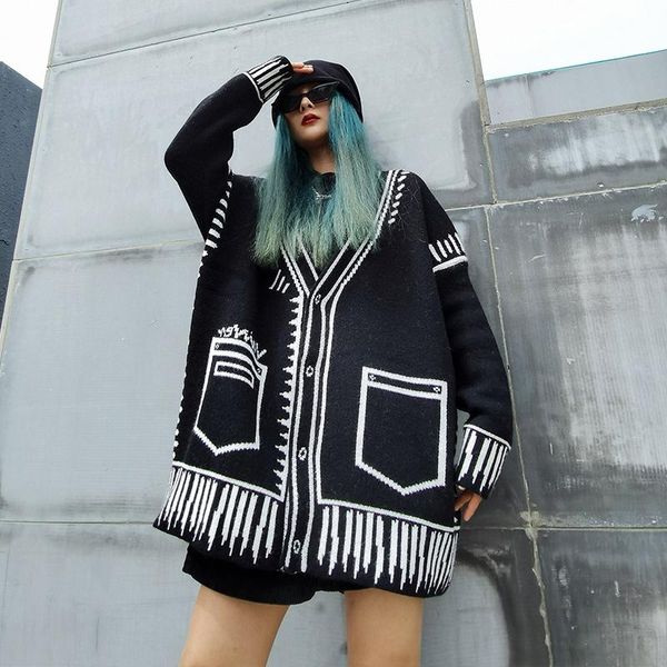 women's knits & tees trendy knitwear cardigan women cashmere sweater coat korean cute knitted jacket fringe luxury jumper baggy outwear, White
women's knits & tees trendy knitwear cardigan women cashmere sweater coat korean cute knitted jacket fringe luxury jumper baggy outwear, White