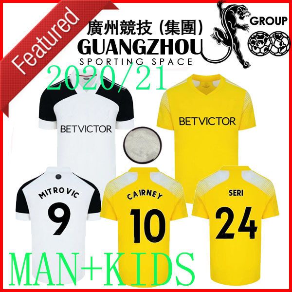 20 21 f c fulham mitrovic cairney soccer jerseys 2020 2021 seri i.cavaleiro anguissa home white away yellow men kids set football shirt, Black;yellow
20 21 f c fulham mitrovic cairney soccer jerseys 2020 2021 seri i.cavaleiro anguissa home white away yellow men kids set football shirt, Black;yellow