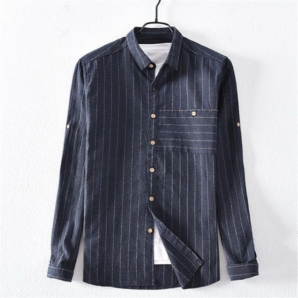 autumn winter 2020 new men's stripe long sleeve shirt fit men's cotton linen casual shirt splicing small square neck inch, White;black
autumn winter 2020 new men's stripe long sleeve shirt fit men's cotton linen casual shirt splicing small square neck inch, White;black