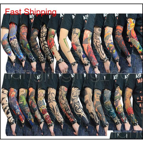 173 style nylon seamless elastic tattoo sleeve outdoors cycling body arm sunscreen sleeve tattoo arm protective sleeve aaa629 pldn6, Black
173 style nylon seamless elastic tattoo sleeve outdoors cycling body arm sunscreen sleeve tattoo arm protective sleeve aaa629 pldn6, Black