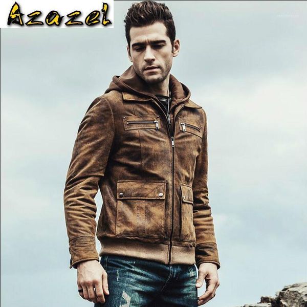 men's real leather jacket men motorcycle removable hood winter coat men warm genuine leather plus size jackets1, Black
men's real leather jacket men motorcycle removable hood winter coat men warm genuine leather plus size jackets1, Black