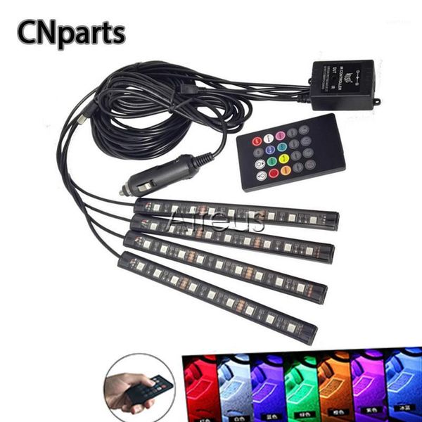 car-styling 4x car led atmosphere lights 12v rgb drl led strip light decorative flexible lamp kit video adjustable accessories1
car-styling 4x car led atmosphere lights 12v rgb drl led strip light decorative flexible lamp kit video adjustable accessories1