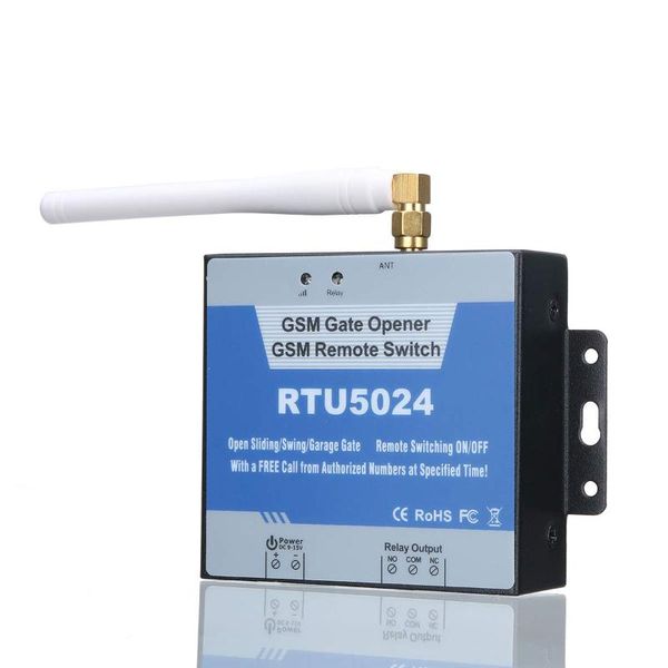 rtu5024 2g gsm gate opener door relay switch remote control wireless door opener by call for parking system new
rtu5024 2g gsm gate opener door relay switch remote control wireless door opener by call for parking system new