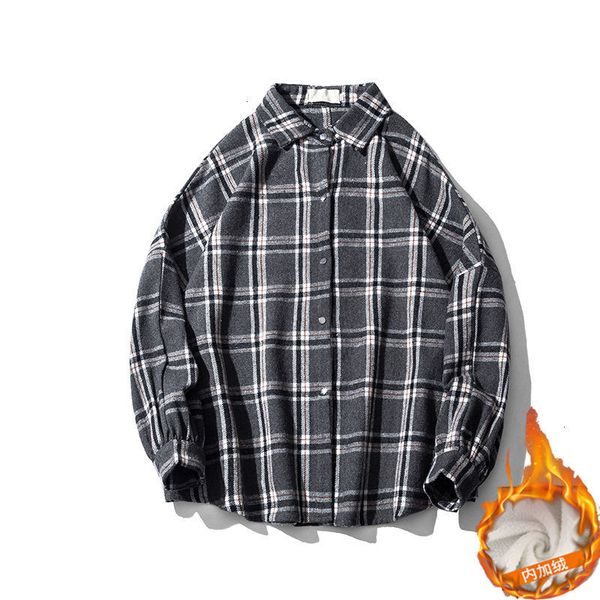 2021 new privathinker autumn men's thicken plaid shirts harajuku man oversized long sleeve shirt plus size male casual blouse fs9o, White;black
2021 new privathinker autumn men's thicken plaid shirts harajuku man oversized long sleeve shirt plus size male casual blouse fs9o, White;black