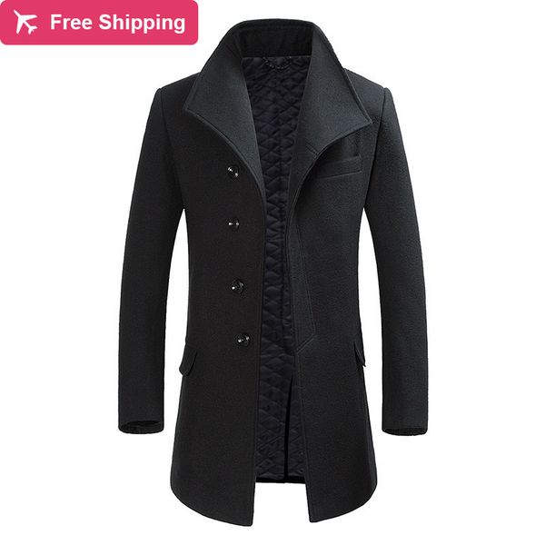 2021 new long thicken man's winter coats wool men's fashionable coat jacket vaon, Black;brown
2021 new long thicken man's winter coats wool men's fashionable coat jacket vaon, Black;brown