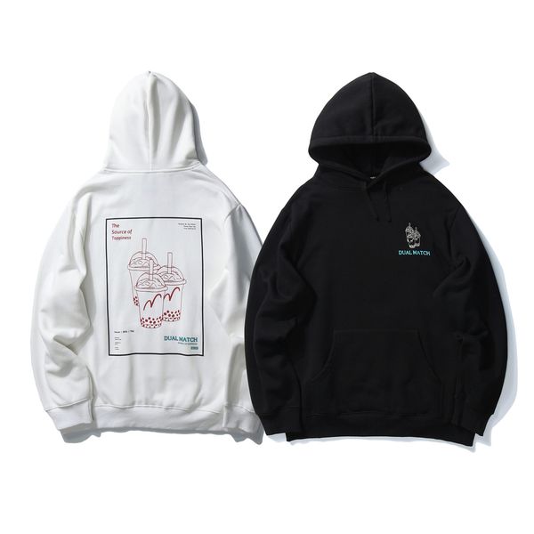2020 ins loose trend couple hoodies men japanese style sweatshirts thicken hooded milk tea cup printed streetwear women c1212, Black
2020 ins loose trend couple hoodies men japanese style sweatshirts thicken hooded milk tea cup printed streetwear women c1212, Black