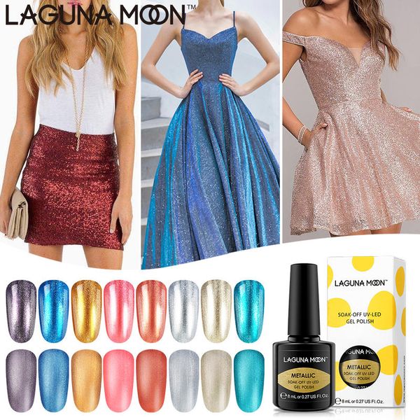lagunamoon pearl metal gel nail polish uv led soak off semi permanent varnish lacquer manicure pedicure beauty 8ml, Red;pink
lagunamoon pearl metal gel nail polish uv led soak off semi permanent varnish lacquer manicure pedicure beauty 8ml, Red;pink