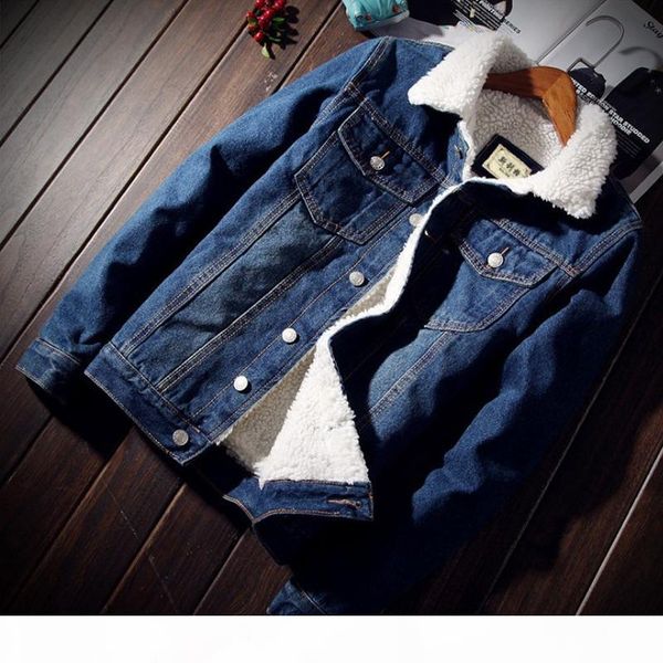 men jacket and coat trendy warm fleece thick denim jacket winter fashion mens jean jacket outwear male cowboy, Black;brown
men jacket and coat trendy warm fleece thick denim jacket winter fashion mens jean jacket outwear male cowboy, Black;brown