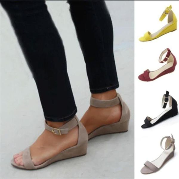 women summer ankle strap wedges flat sandals casual shoes fashion slipper low heels1, Black
women summer ankle strap wedges flat sandals casual shoes fashion slipper low heels1, Black