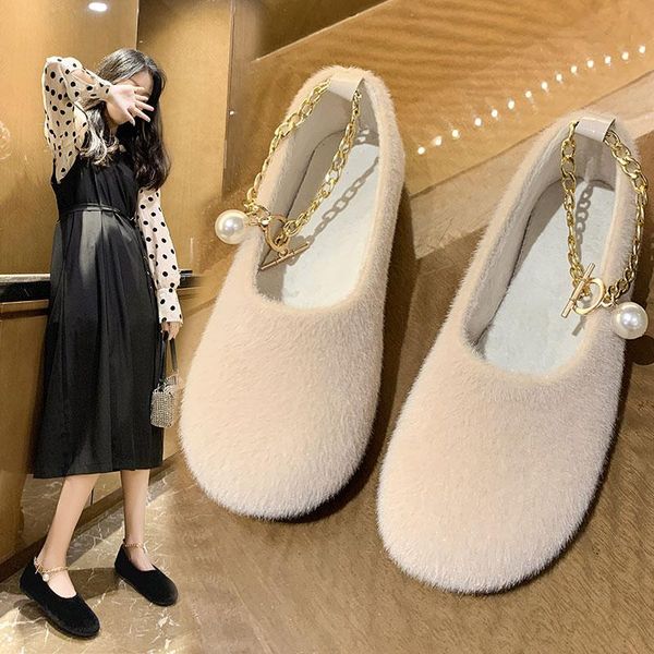 women autumn casual female sneakers loafers fur korean shoes flats round toe shallow mouth fall 2020 dress winter new moccasin, Black
women autumn casual female sneakers loafers fur korean shoes flats round toe shallow mouth fall 2020 dress winter new moccasin, Black