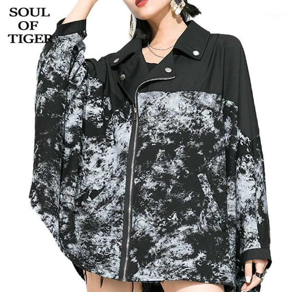 soul of tiger new 2020 spring fashion style ladies punk style trench womens oversized clothes printed streetwear female clothes1, Tan;black
soul of tiger new 2020 spring fashion style ladies punk style trench womens oversized clothes printed streetwear female clothes1, Tan;black