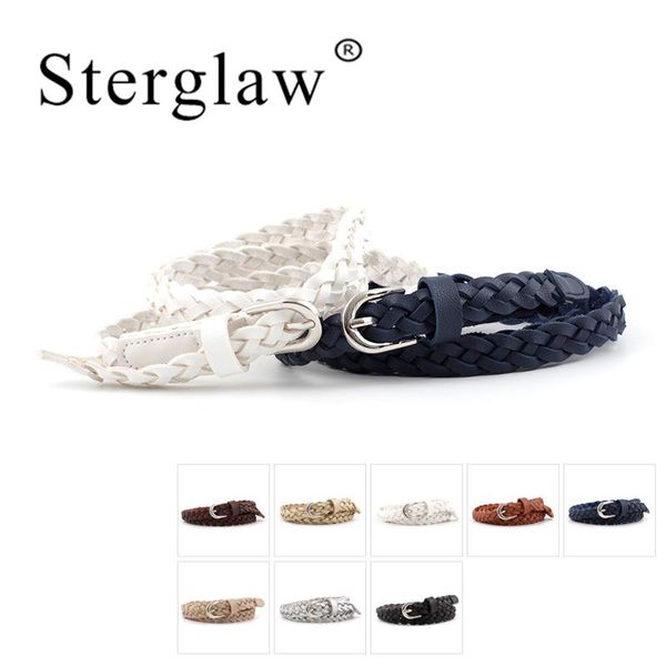 110x1.5cmnew woven decorative thin belt jeans belts pin buckle braided belt for women band with woman belts for dress n029, Black;brown
110x1.5cmnew woven decorative thin belt jeans belts pin buckle braided belt for women band with woman belts for dress n029, Black;brown