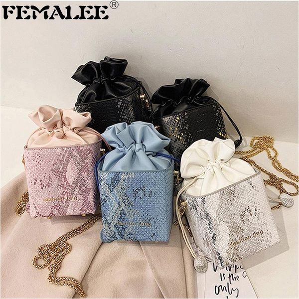 designer women serpentine bucket handbags fashion snake pattern drawstring shoulder sac female trendy letter messenger purses
designer women serpentine bucket handbags fashion snake pattern drawstring shoulder sac female trendy letter messenger purses