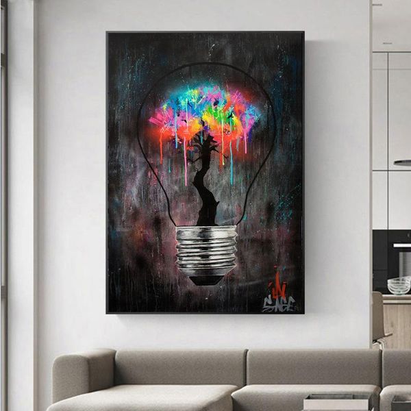 paintings light bulb graffiti wall art canvas painting posters prints abstract street pictures for living room restaurant decoration
paintings light bulb graffiti wall art canvas painting posters prints abstract street pictures for living room restaurant decoration