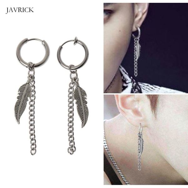 dangle & chandelier korean fashion jewelry feather drop tassel chain earrings unisex, Silver
dangle & chandelier korean fashion jewelry feather drop tassel chain earrings unisex, Silver