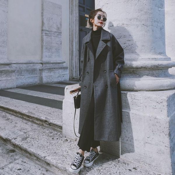 2020 winter women fashion wool coat elegant female solid belt long sleeve quality fashion thick warm long jacket overcoat n321, Black
2020 winter women fashion wool coat elegant female solid belt long sleeve quality fashion thick warm long jacket overcoat n321, Black