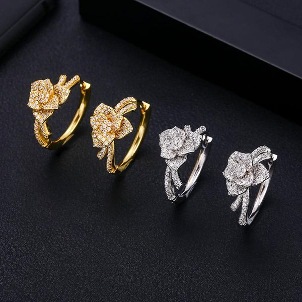 hoop & huggie janeklly trendy geometric flower earrings for women accessories full cubic zirconia jewelry pendientes mujer moda, Golden;silver
hoop & huggie janeklly trendy geometric flower earrings for women accessories full cubic zirconia jewelry pendientes mujer moda, Golden;silver