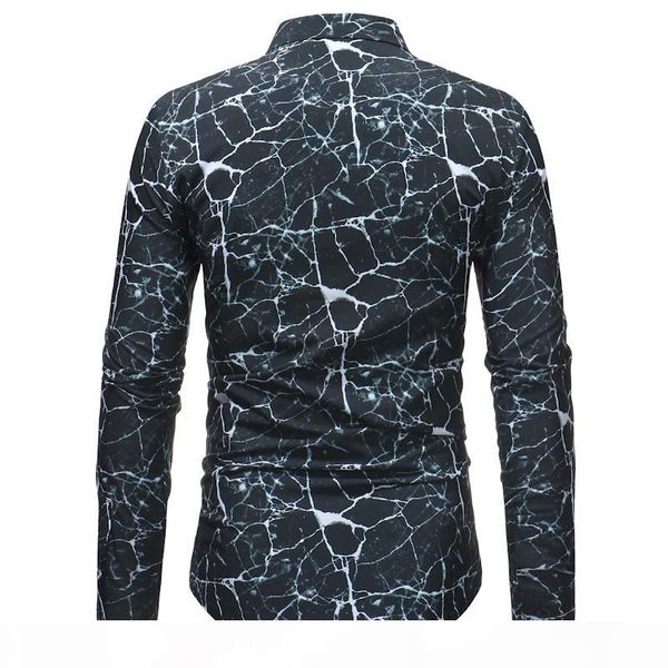 mens slim fit long sleeve shirt 2018 fashion ice crack print social shirt men casual button down dress shirts camisa masculina, White;black
mens slim fit long sleeve shirt 2018 fashion ice crack print social shirt men casual button down dress shirts camisa masculina, White;black